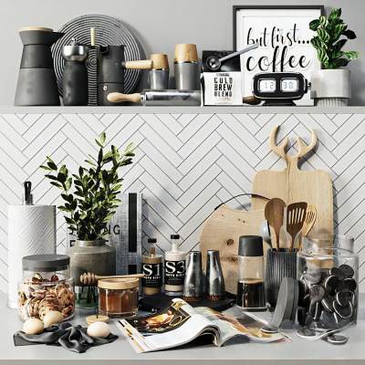 现代厨房用品组合-16